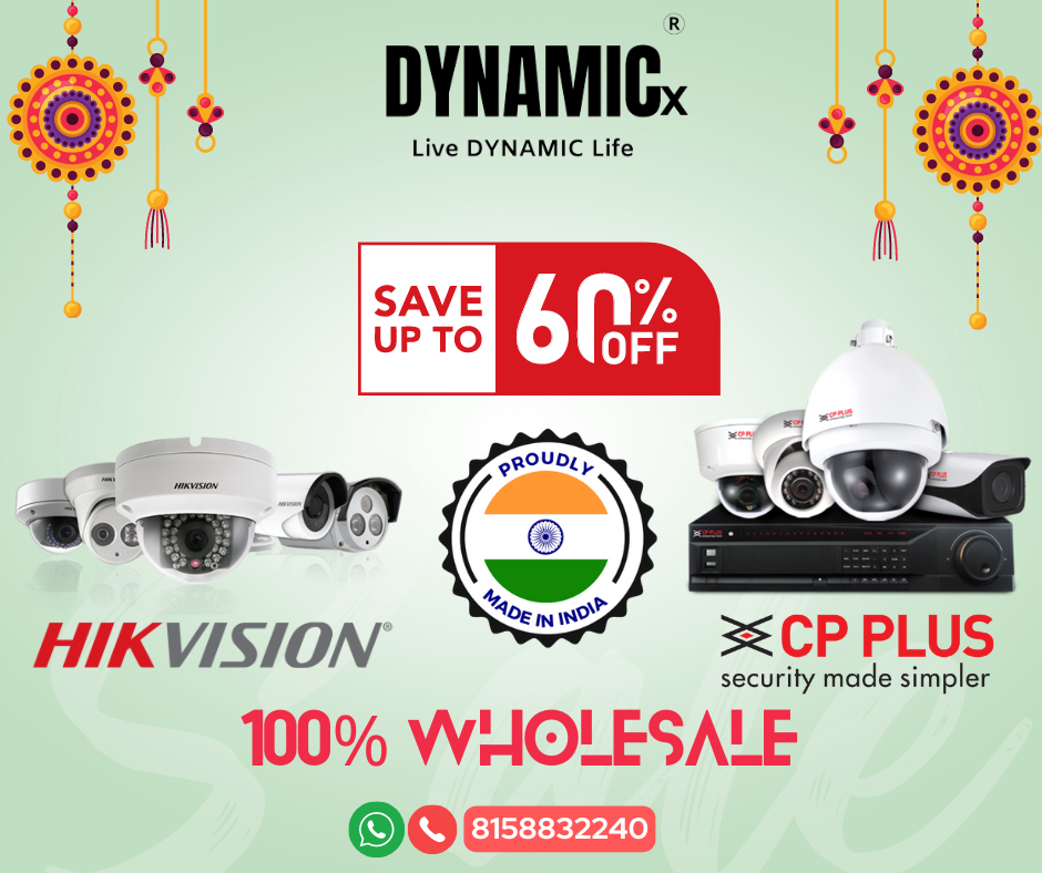 CP PLUS 4 CH FHD DVR 2.4MP FULL HD CAMERA, 500GB SURVEILLANCE HDD, ALL ACCESSORIES ( CCTV SETUP )