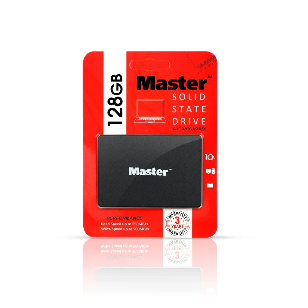 MASTER 128GB Premium SSD 2.5 SATA – 3 Y Warranty